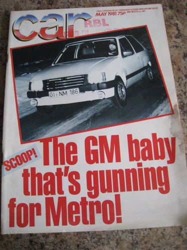Car may 1981 - 1981, baby