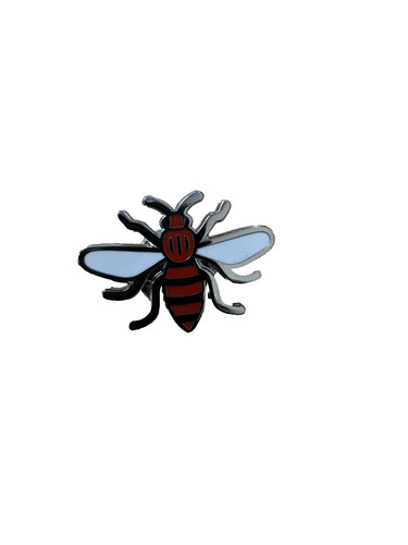 Manchester united bee pin - manchester,