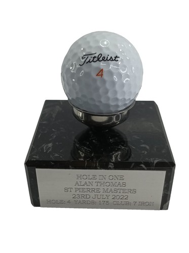 Personalised hole one golf - in,