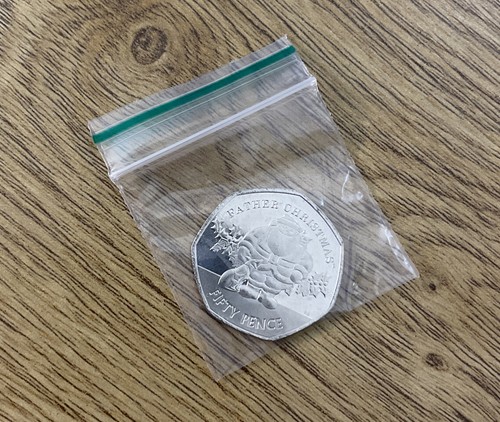 Gibraltar christmas 2019 50p - gibraltar,
