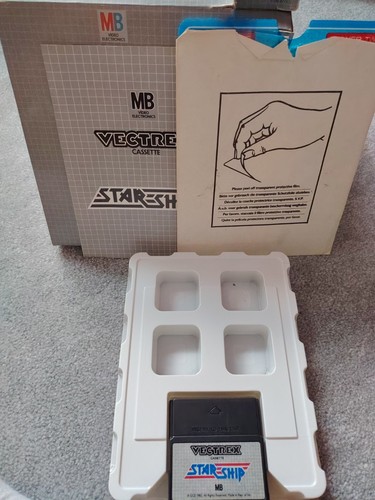 Vectrex starship complete - vectrex,