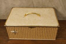 Mid Century Modern Starburst Storage Sewing Box Dresser Box AWESOME!
