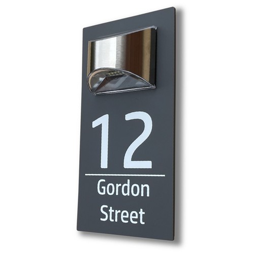 House number plaques - house,