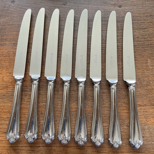 Silver plated dinner table - silver,