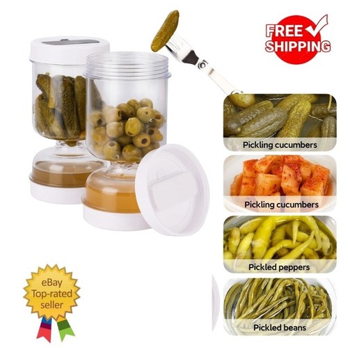 Flip pickle olive strainer - &,