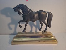 VINTAGE BRASS/PEWTER HORSE