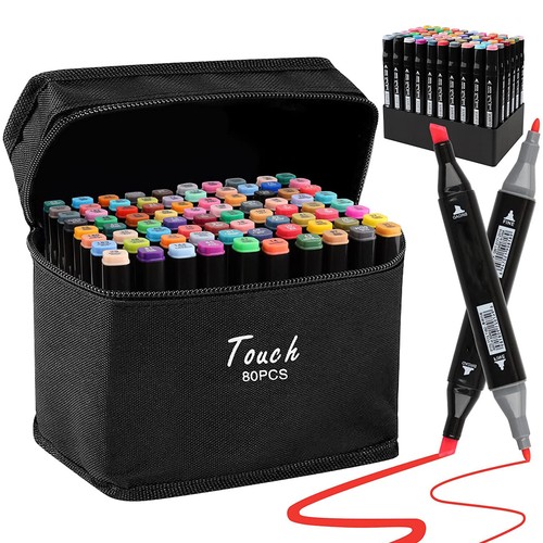 80pcs color marker - marker, dual