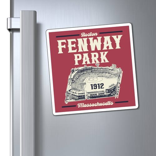 Fenway park ballpark retro - 6",