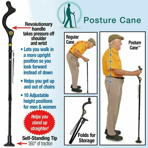 Straight posture cane - straight,