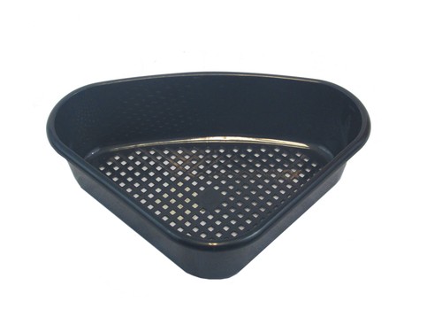 Whitefurze black plastic sink - black,