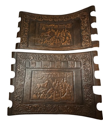 Sets vintage tooled leather - vintage,