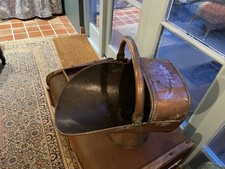 Vintage Copper Coal Scuttle