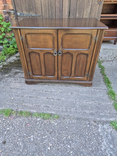 Vintage oak stereo - vintage, cabinet