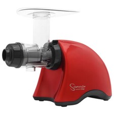 Omega Sana 707 Horizontal Slow Juicer in Ferrari Red