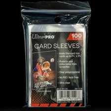 100-500 Ultra Pro Card Sleeves for Pokemon Magic Plastic TCG Cards New Pack Lot