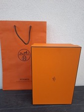 ?Hermes Empty Box 30x21x12 with Original Paper Bag  Very Good Condition, Orange