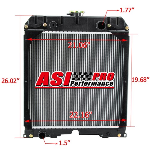 Aluminum core radiator - aluminum,