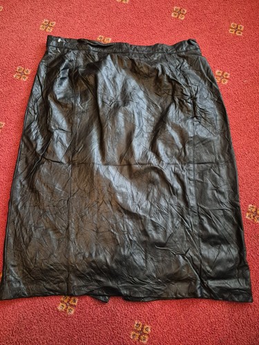 Vintage genuine leather - vintage, black