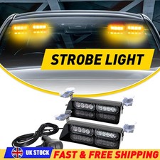 16 LED Warning Strobe Amber