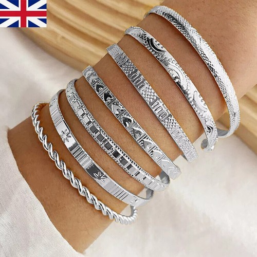 Womens silver round bracelet - womens,