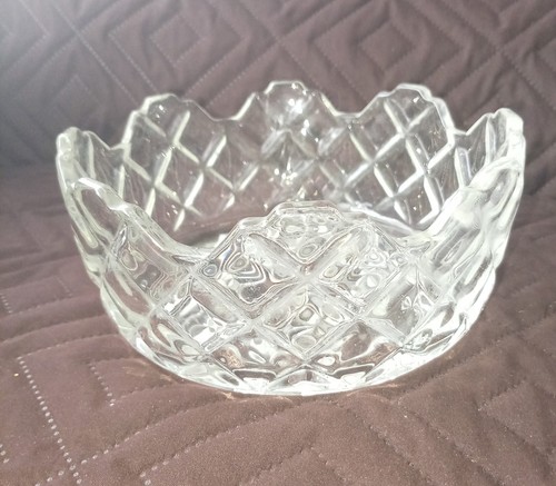 Clear glass dessert - clear, bowl