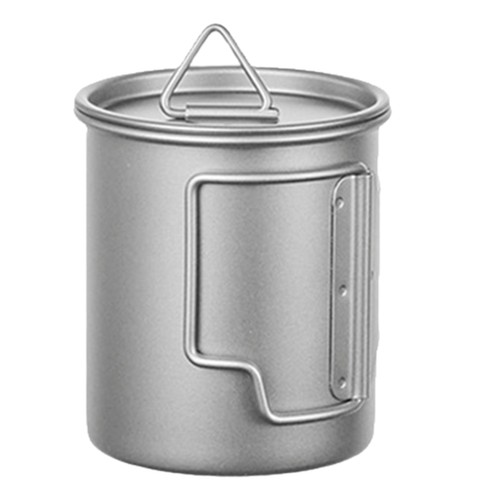 Titanium pot ourdoor camping - titanium,