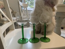 Set Of Rare Vintage Glasses By