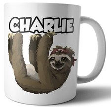 Personalised Gift Sloth Mug