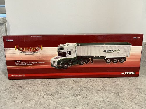 Corgi scania cab tipper - corgi, t