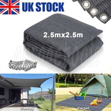 Breathable Groundsheet Carpet For Tent Caravan & Campervan Awning Canopy 2.5x2.5