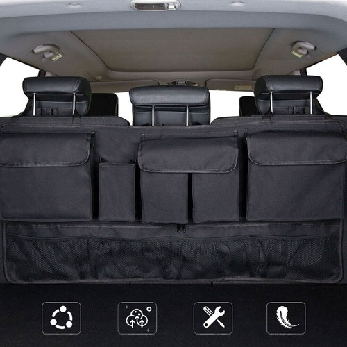 Car seat back storage - car, hanging