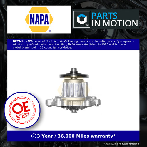 Water pump fits - fits, land