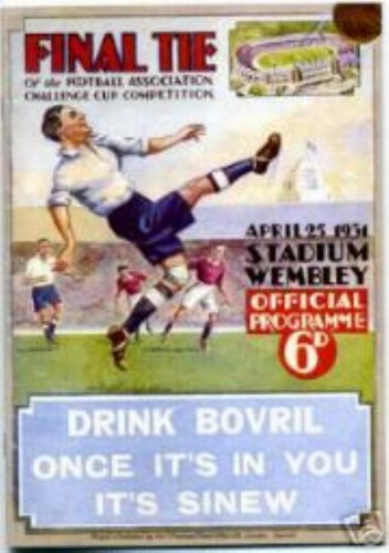 1931 cup final west - *,