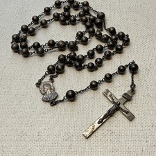 Old Sterling Silver Rosary