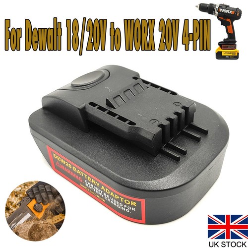 Battery adapter for dewalt 18v - adapter,