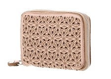CATERINA LUCCHI Diva Zip Around Wallet Peonia Toni Beige