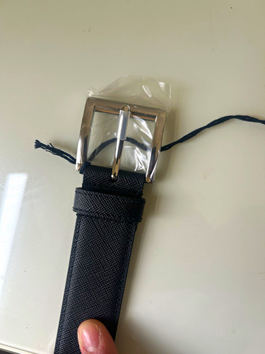 Prada saffiano leather belt - saffiano,