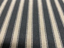 Harlow Ticking Stripe Black