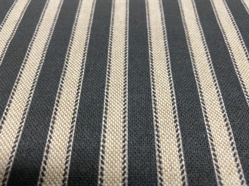 Harlow ticking stripe - stripe, black