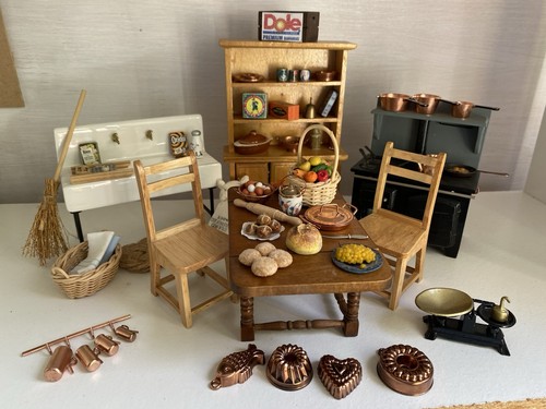 Dolls house kitchen bundle - house,