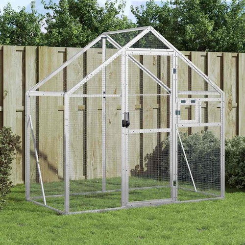 Aviary silver 179x100x185 - aviary,