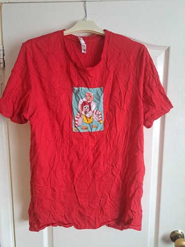 Kfc mcdonald red shirt - vs, mcdonald's