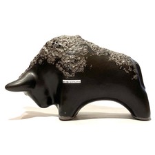 Otto Keramik Bull in Black Fat