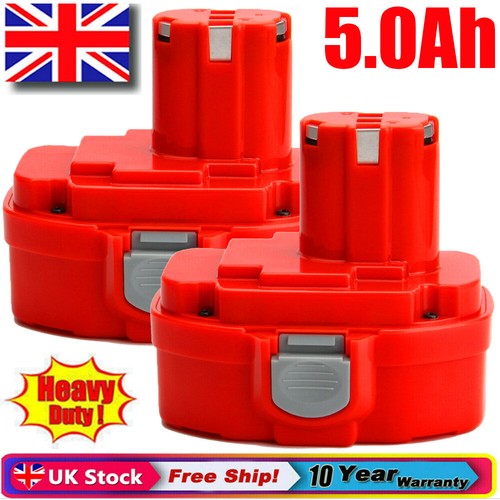 5000mah for makita 18v pa18 - 2x,
