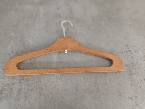 Vintage wooden coat - coat, hanger