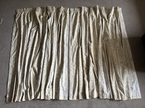 Pair pencil pleat curtains - pleat,