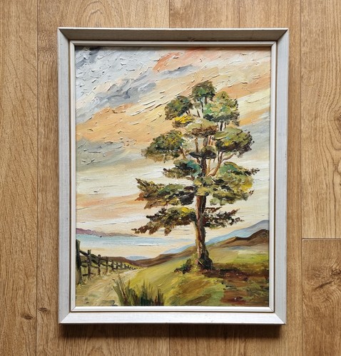 Vintage impasto oil - vintage,