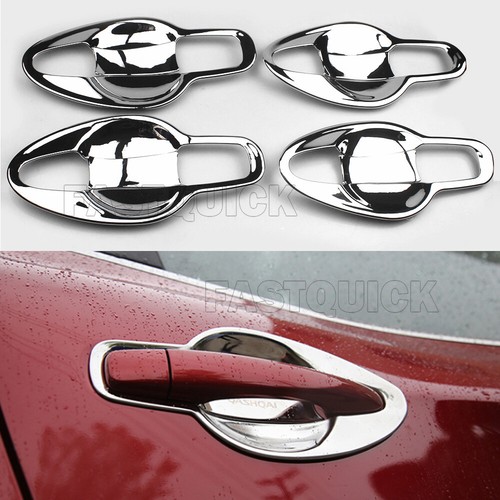 Chrome door handle bowl - door,
