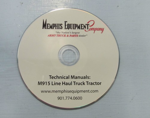 Technical manual m915 - manual,