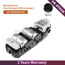 A2139050000 Driver Side Window